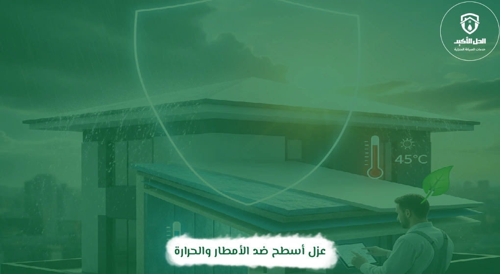 عزل أسطح ضد الأمطار والحرارة
